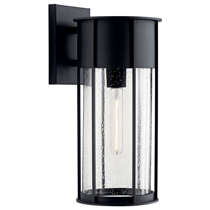 Kichler 59081BKT One Light Outdoor Wall Mount, Textured Black