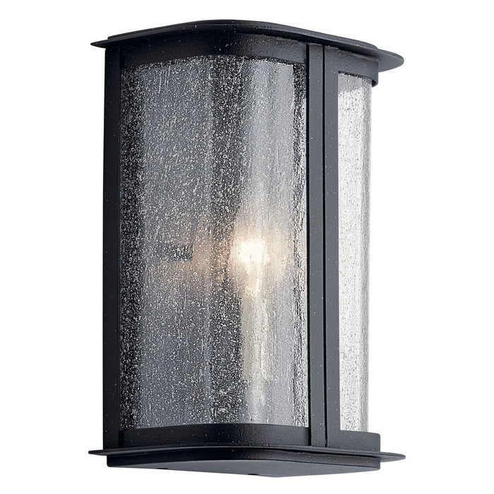 Kichler 59090DBK One Light Outdoor Wall Mount, Distressed Black