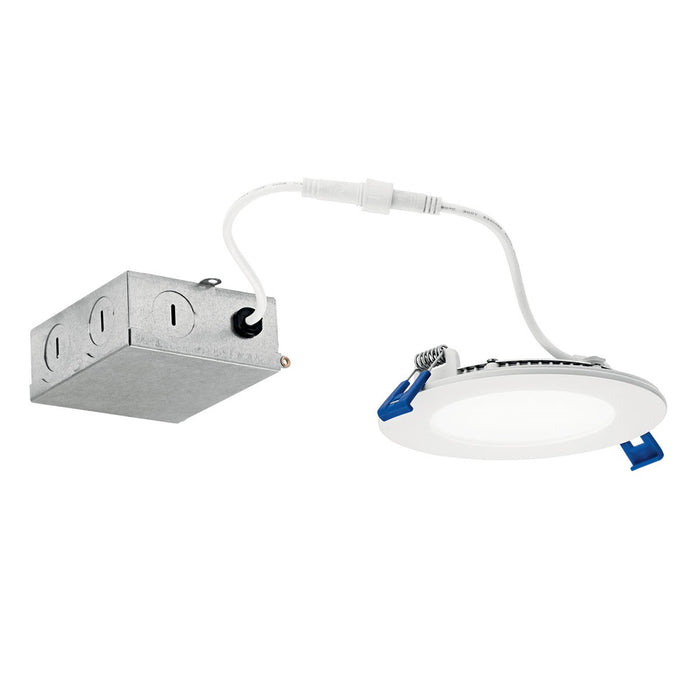 Kichler DLSL04R2790WHT LED Downlight, Textured White