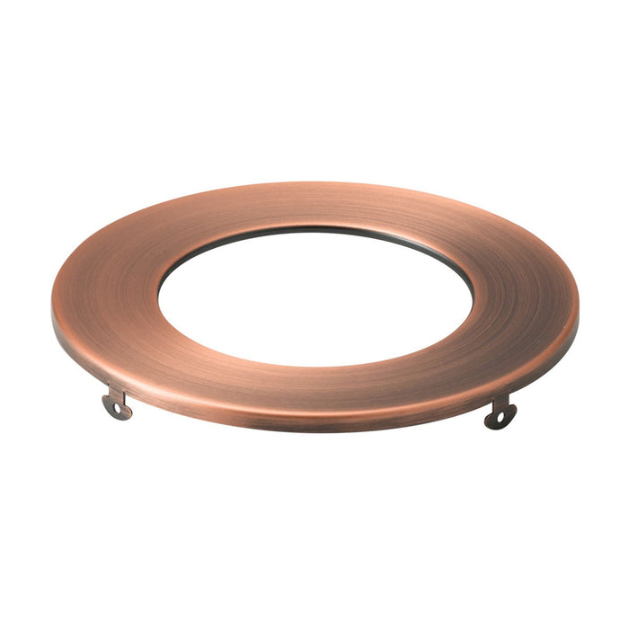 Kichler DLTSL04RACO 4in Round Slim Downlight Trim, Antique Copper