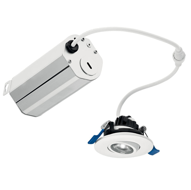 Kichler DLMG02R2790WHT LED Downlight, Textured White