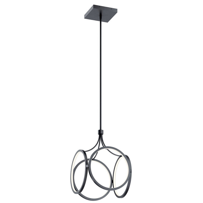 Kichler 83346MBK LED Pendant, Matte Black