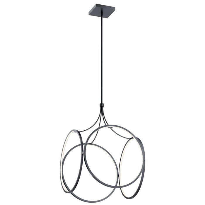 Kichler 83348MBK LED Pendant, Matte Black