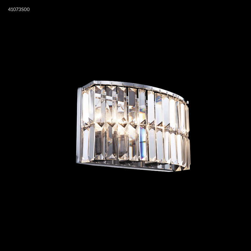 James R. Moder 41073S00 Three Light Vanity, Silver