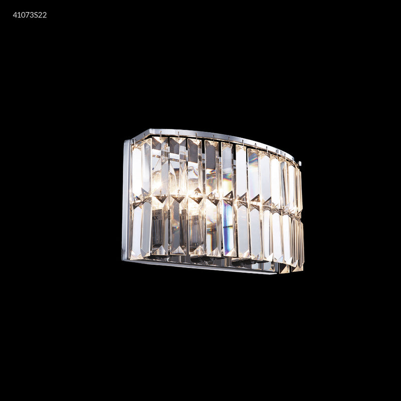 James R. Moder 41073S22 Three Light Vanity, Silver