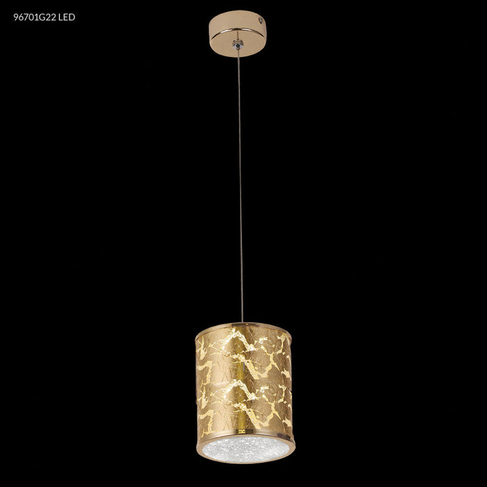 James R. Moder 96701G22LED LED Chandelier, Gold