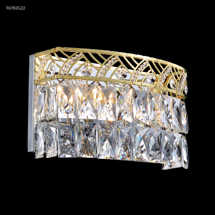 James R. Moder 96782G22 Three Light Vanity, Gold