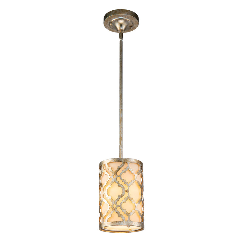 Lucas + McKearn GN/ARABELLA/MP-S One Light Mini Pendant, Antique Silver
