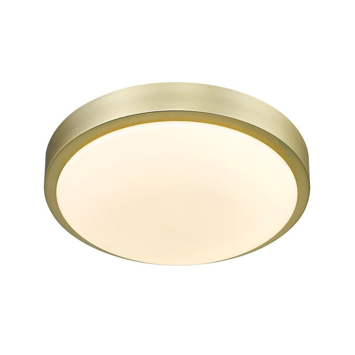 Golden 9128-FM10 BCB-OP LED Flush Mount, Brushed Champagne Bronze