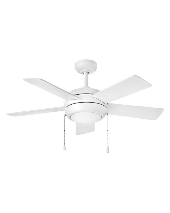 Hinkley 904042FCW-LIA 42" Ceiling Fan, Chalk White