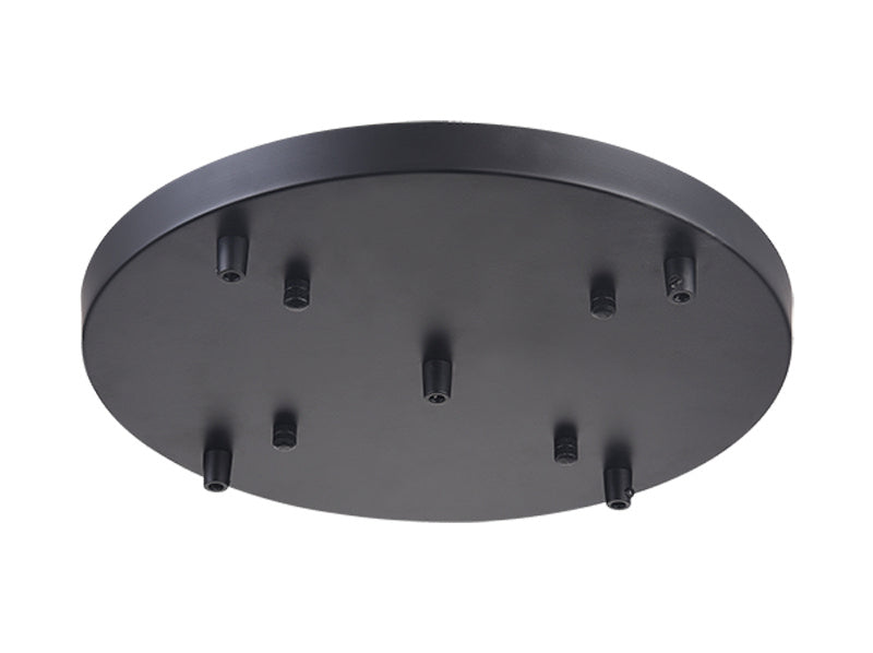 Matteo Lighting CP0105BK Ceiling Canopy, Black
