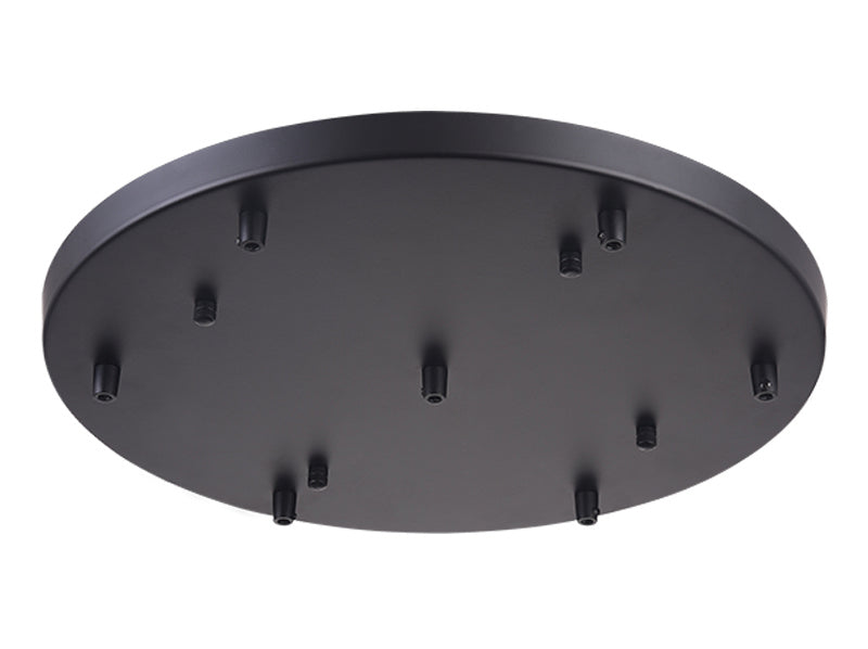 Matteo Lighting CP0107BK Ceiling Canopy, Black