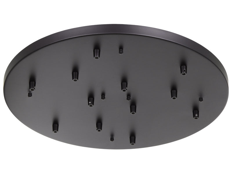 Matteo Lighting CP0112BK Ceiling Canopy, Black