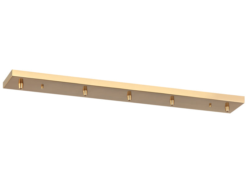 Matteo Lighting CP0205AG Multi Ceiling Canopy, Aged Gold Brass