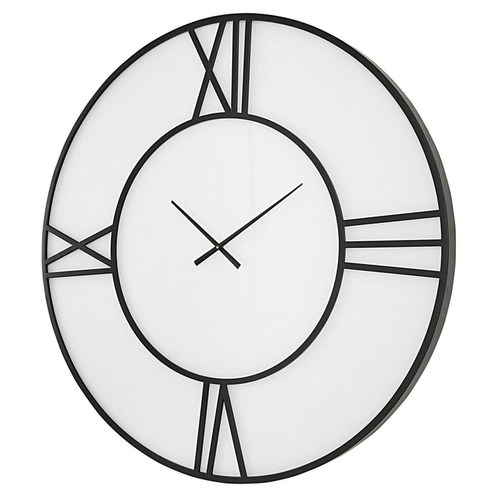 Uttermost 06461 Wall Clock, Matte Black