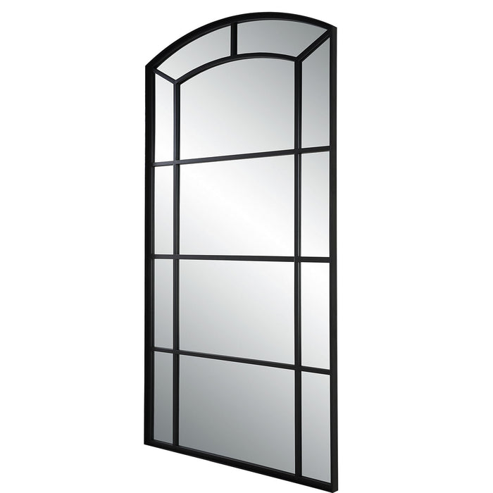 Uttermost 09752 Mirror, Satin Black