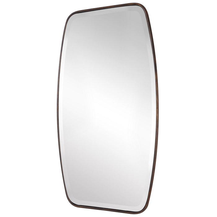 Uttermost 09756 Mirror, Distressed Dark Bronze