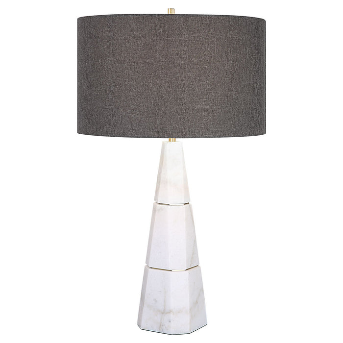Uttermost 29997 One Light Table Lamp, Antique Brass