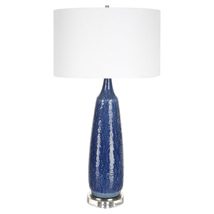 Uttermost 29999 One Light Table Lamp, Brushed Nickel