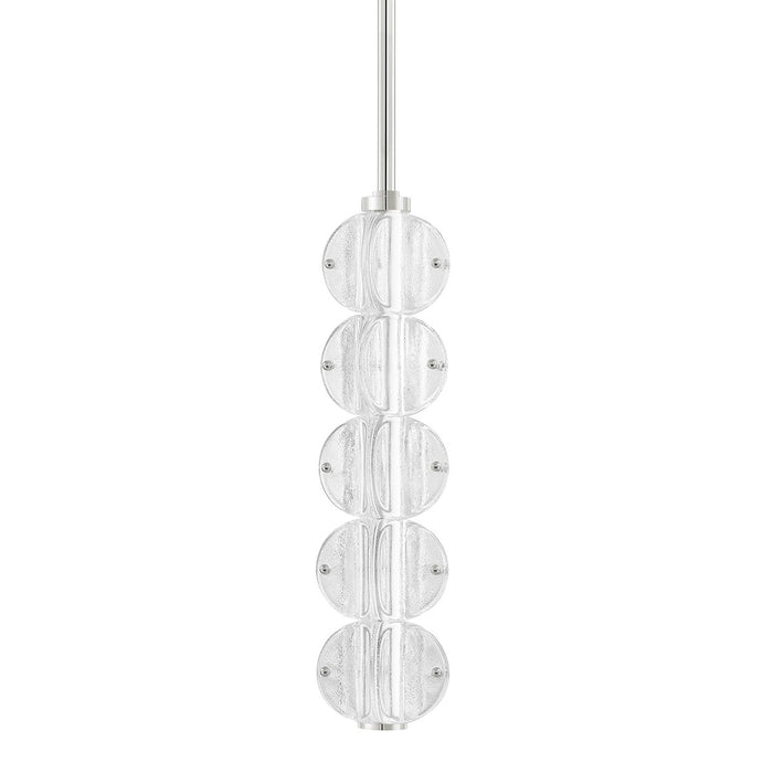 Hudson Valley 1905-PN LED Pendant, Polished Nickel