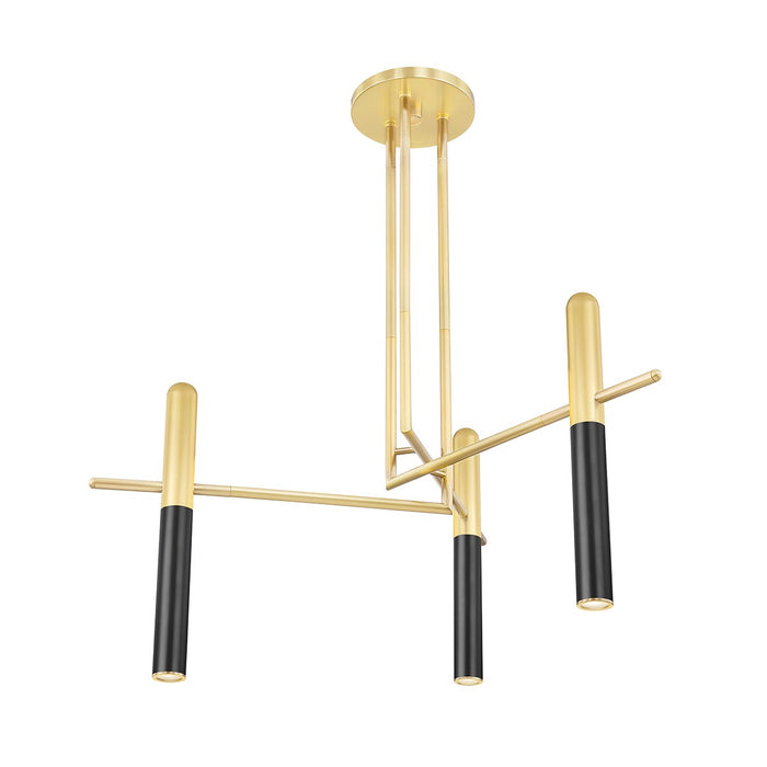 Hudson Valley 2536-AOB LED Chandelier, Aged Old Bronze