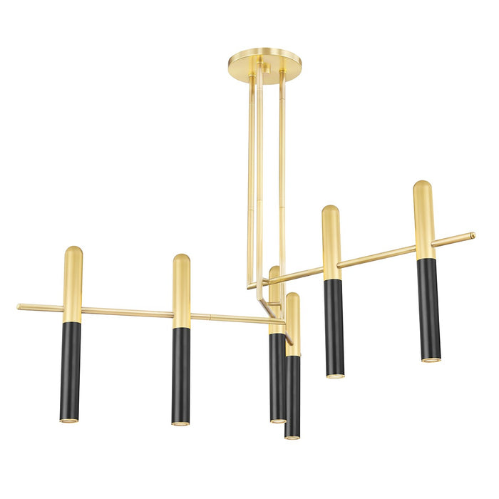 Hudson Valley 2550-AOB LED Chandelier, Aged Old Bronze