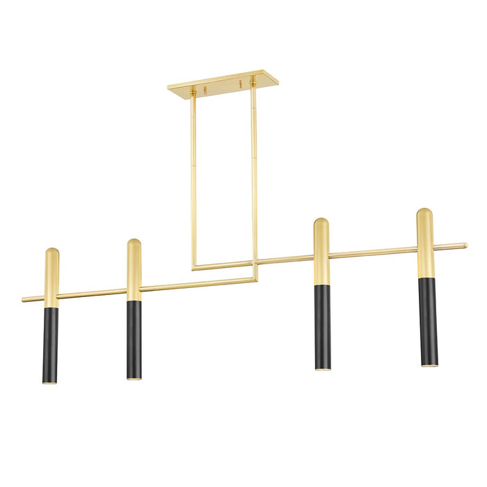 Hudson Valley 2557-AOB LED Island Pendant, Aged Old Bronze