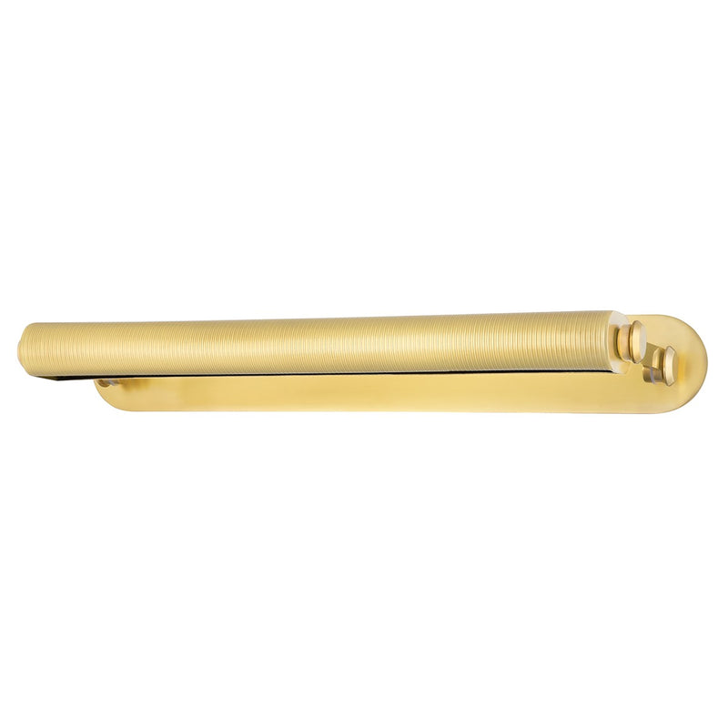 Hudson Valley 6124-AGB Two Light Picture Light, Aged Brass