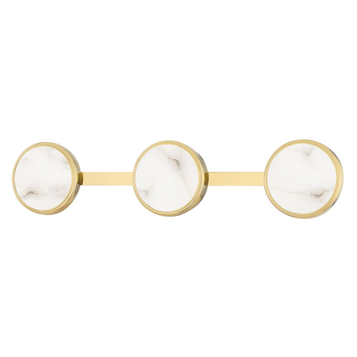 Hudson Valley 6325-AGB LED Bath Bracket, Aged Brass