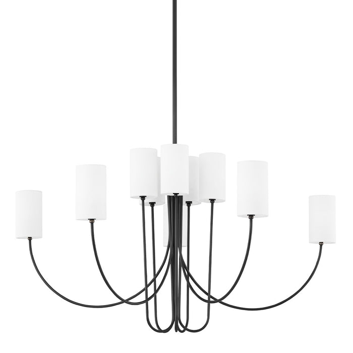 Hudson Valley 6848-OB Ten Light Chandelier, Old Bronze