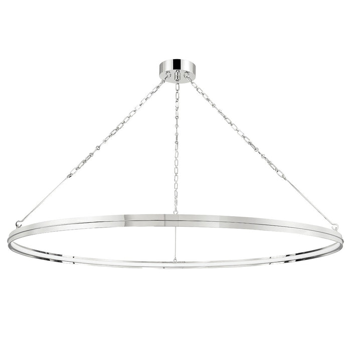 Hudson Valley 7156-PN LED Chandelier, Polished Nickel