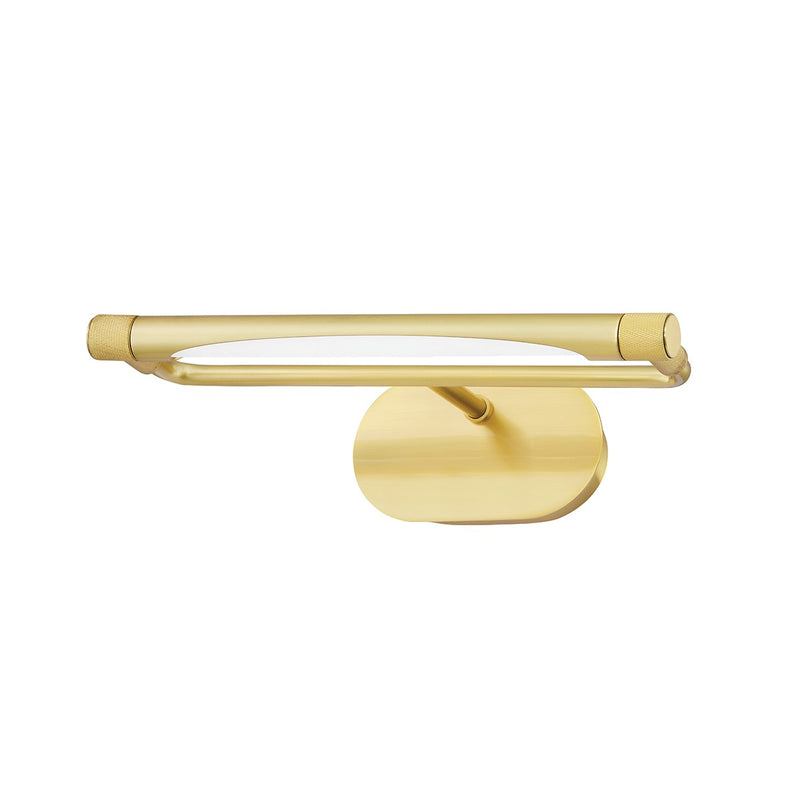 Hudson Valley 8213-AGB LED Picture Light, Aged Brass