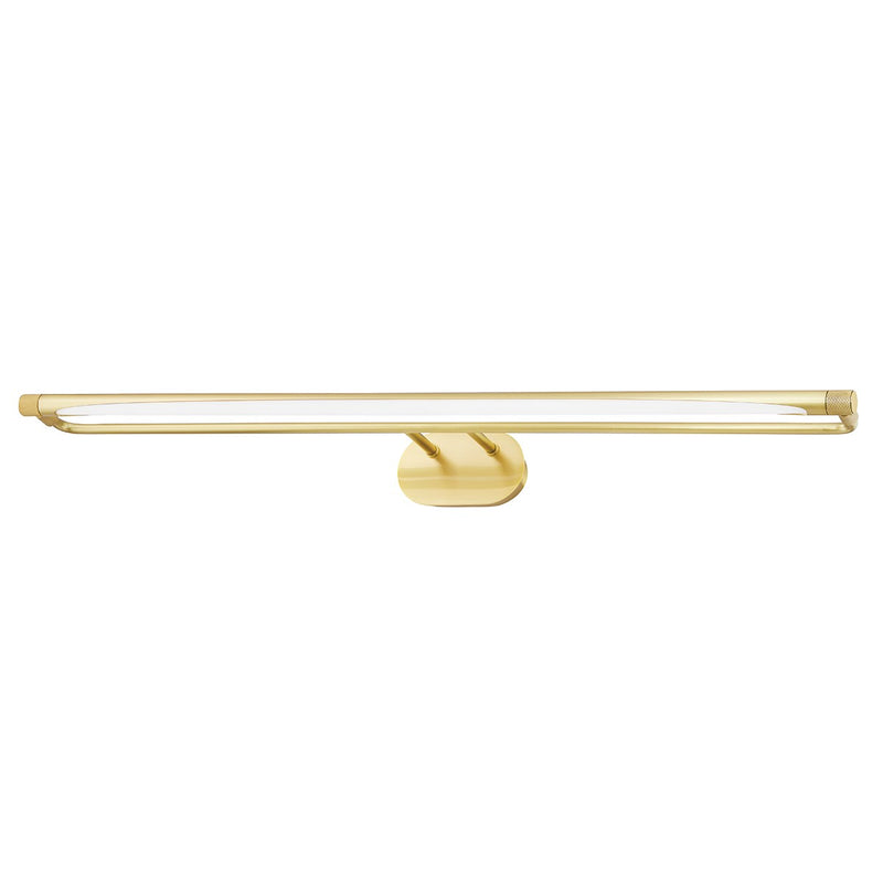 Hudson Valley 8237-AGB LED Picture Light, Aged Brass