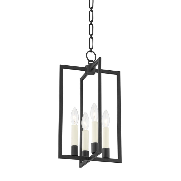 Hudson Valley MDS420-AI Four Light Lantern, Aged Iron