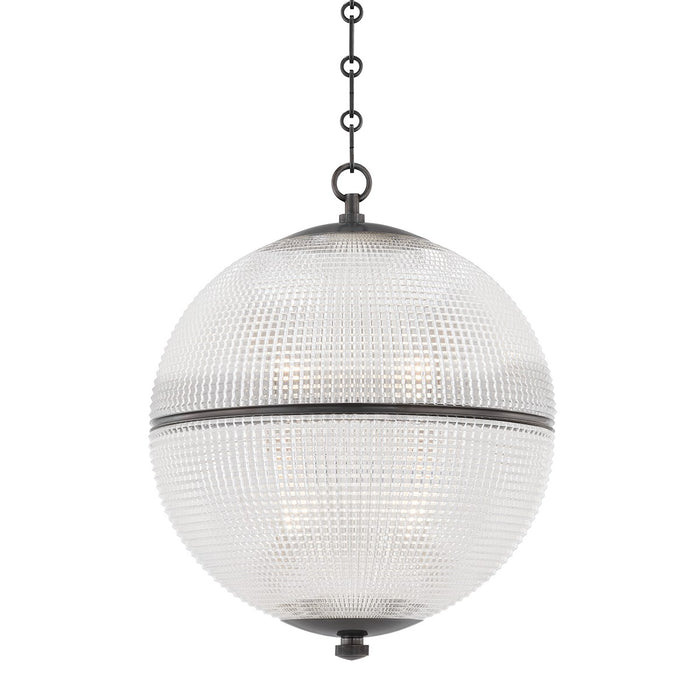 Hudson Valley MDS801-DB One Light Pendant, Distressed Bronze