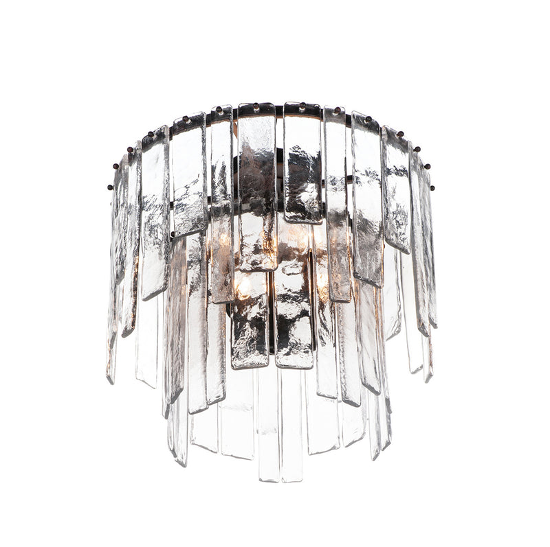 Maxim 21833AGDBZ Four Light Semin-Flush / Pendant, Dark Bronze