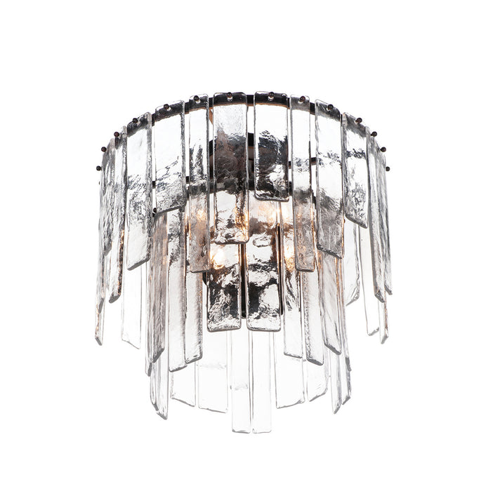 Maxim 21833AGDBZ Four Light Semin-Flush / Pendant, Dark Bronze
