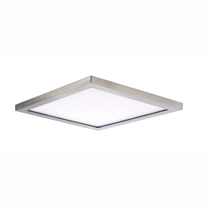 Maxim 58738WTSN LED Flush Mount, Satin Nickel