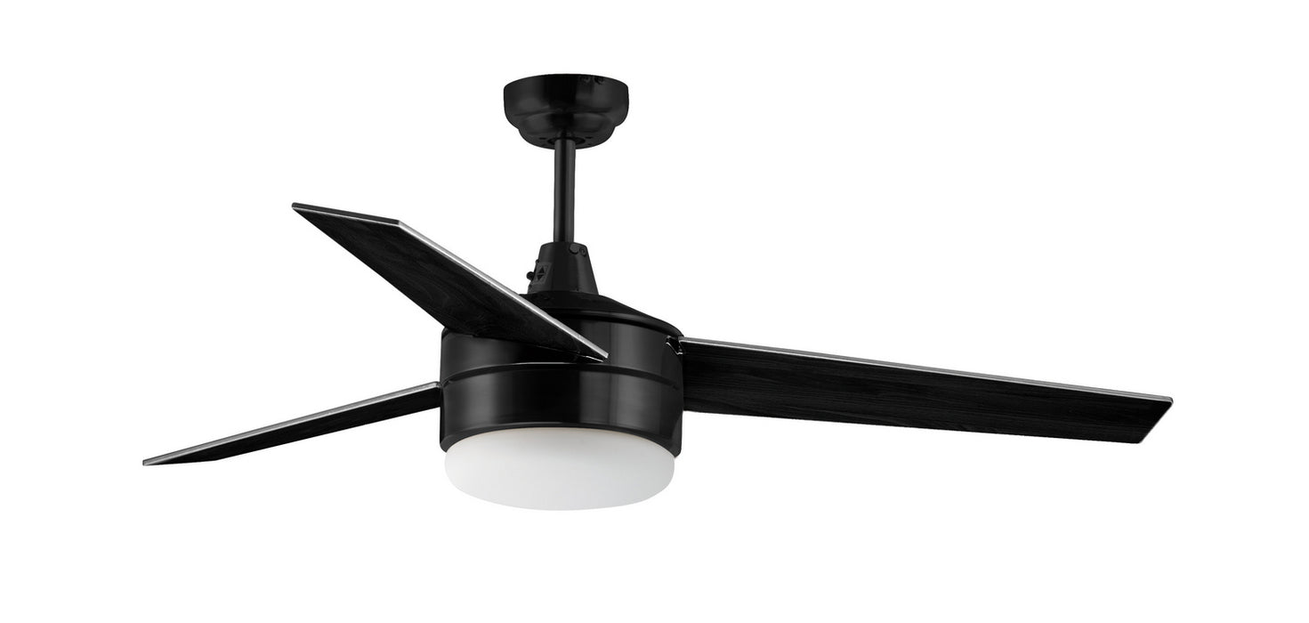 Maxim 89909FTBK 52" Ceiling Fan, Black