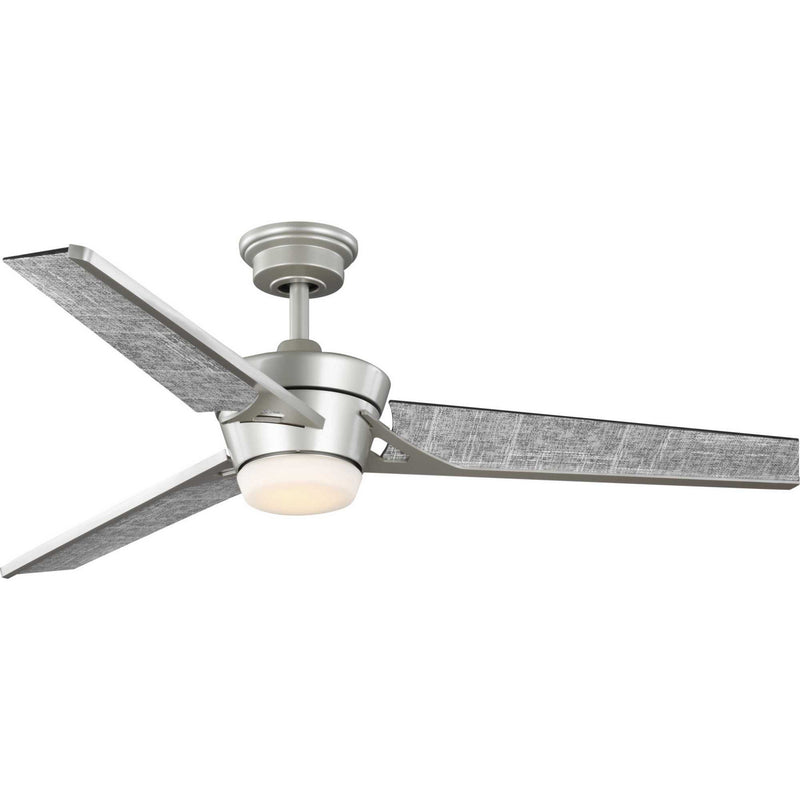 Progress Lighting P250072-152-30 56" Ceiling Fan, Painted Nickel