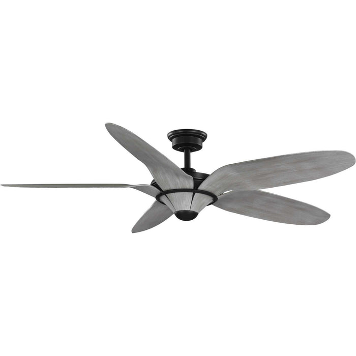 Progress Lighting P250073-182 60" Ceiling Fan, Flat Black
