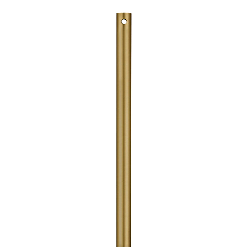 Visual Comfort Fan DR12BBS Downrod, Burnished Brass
