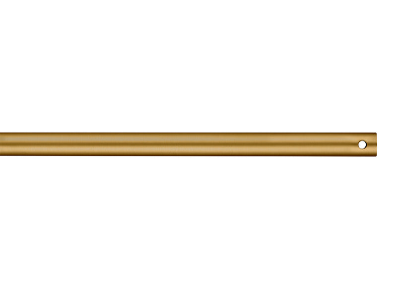 Visual Comfort Fan DR36BBS Downrod, Burnished Brass
