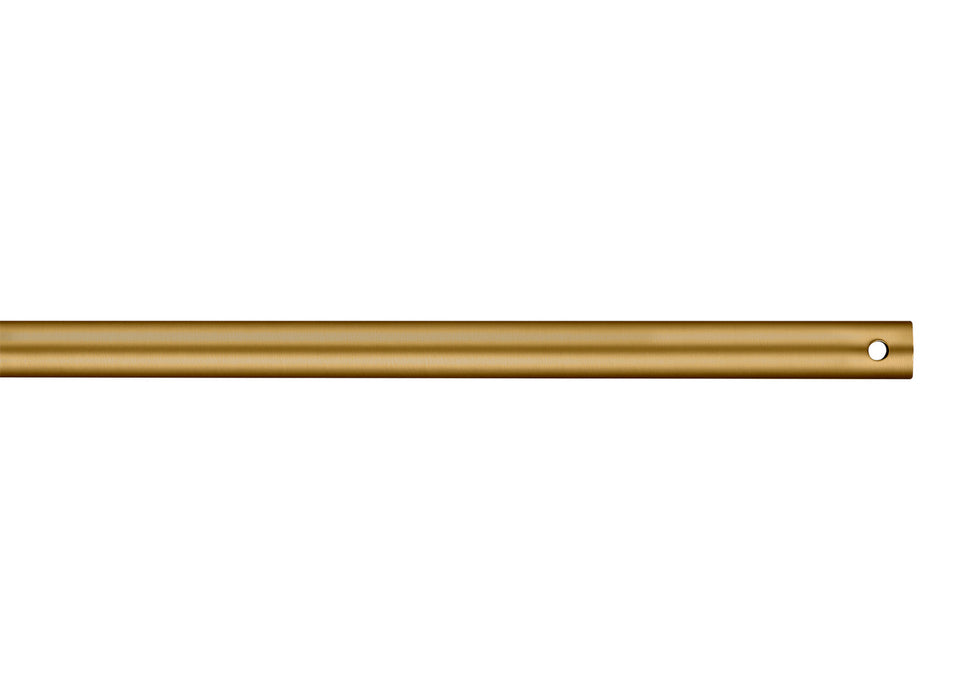Visual Comfort Fan DR36BBS Downrod, Burnished Brass