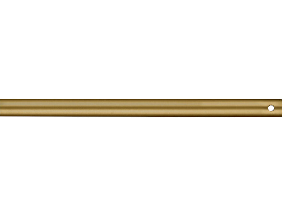 Visual Comfort Fan DR48BBS Downrod, Burnished Brass