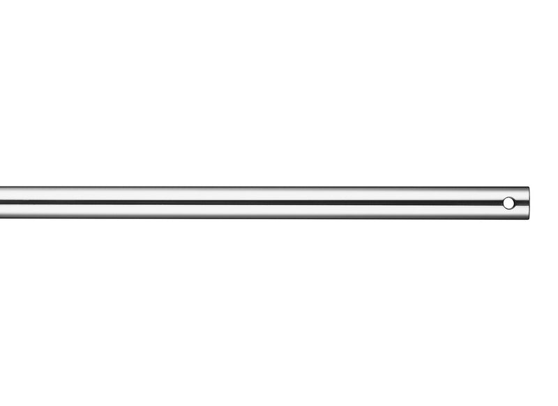 Visual Comfort Fan DR48CH Downrod, Chrome