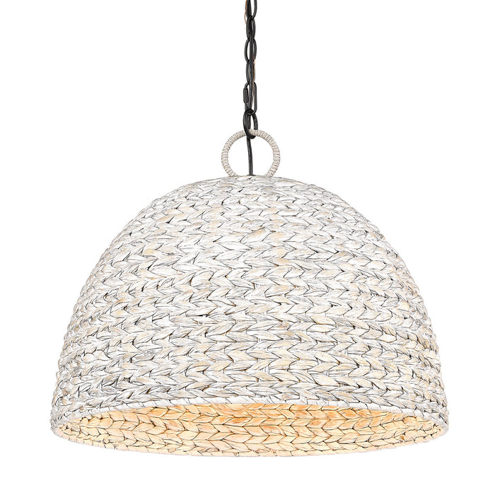 Golden 1081-5P BLK-PSG Five Light Pendant, Matte Black