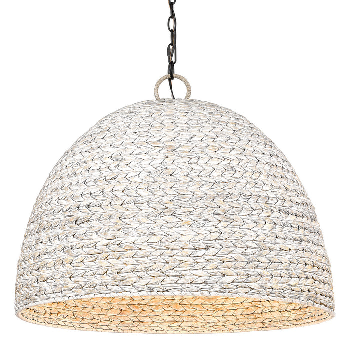 Golden 1081-8P BLK-PSG Eight Light Pendant, Matte Black