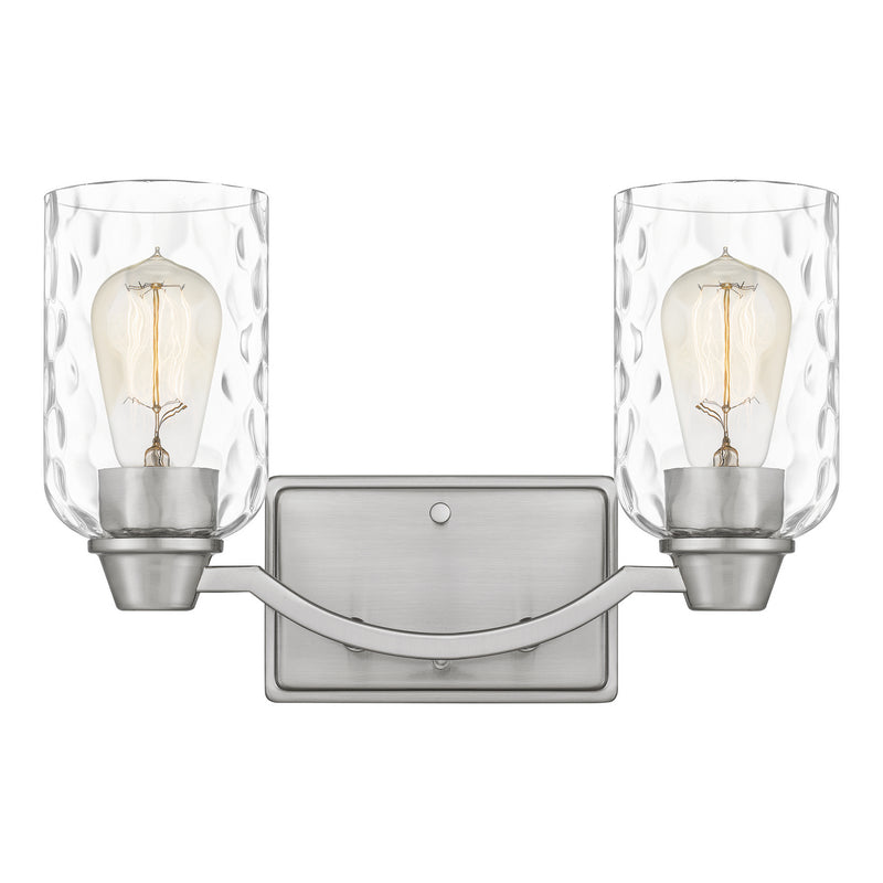 Quoizel ACA8613BN Two Light Bath, Brushed Nickel