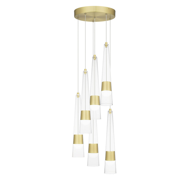 Quoizel PCZIA2813SD LED Pendant, Satin Gold